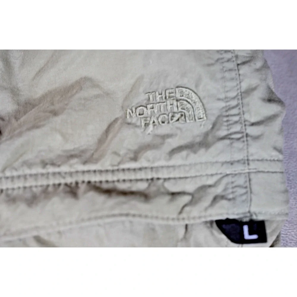 The North Face Men's Large Convertible Hiking Cargo Pants Beige Zip Off Leg